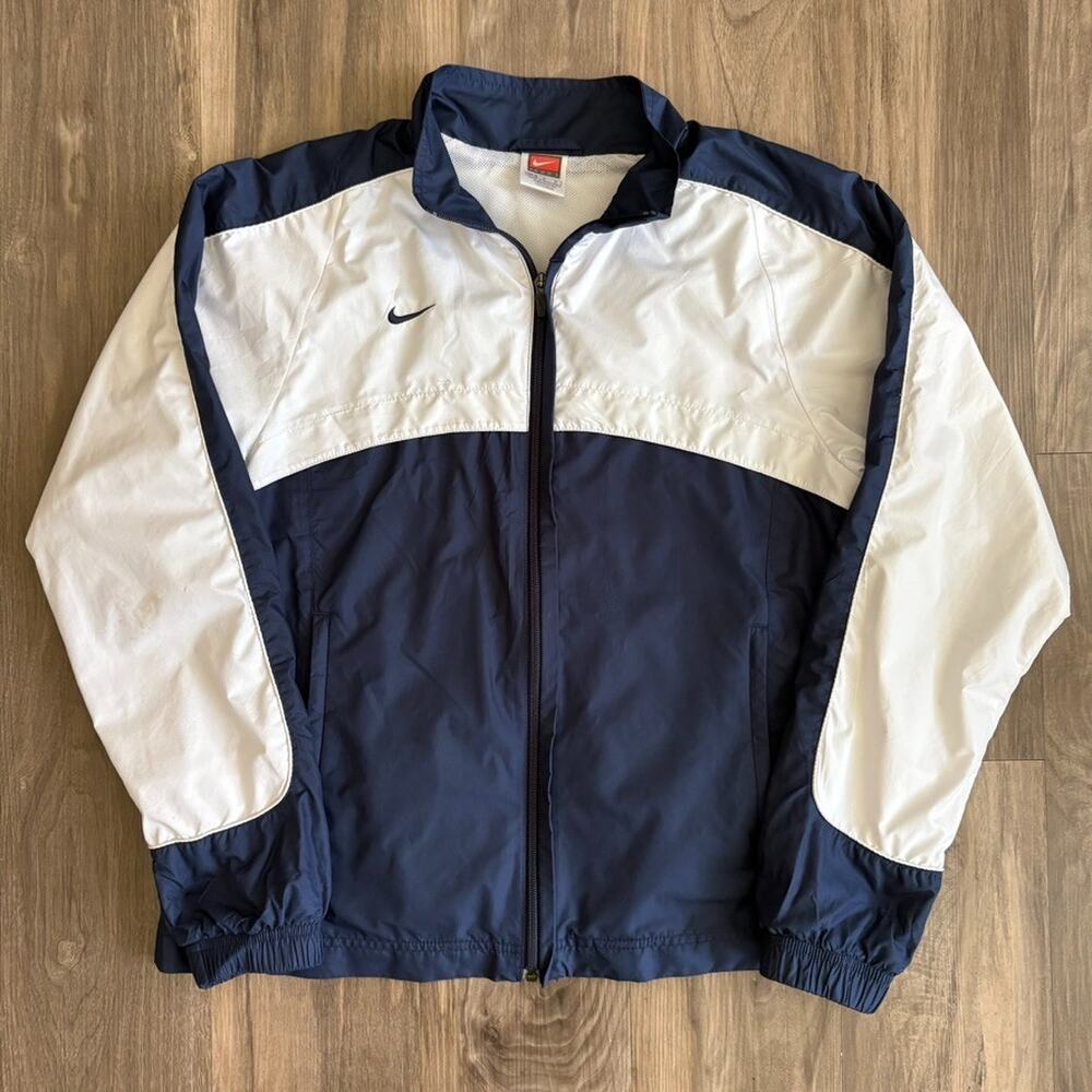 Vintage Nike Windbreaker Jacket Men's Size S Color Blocked 1990s